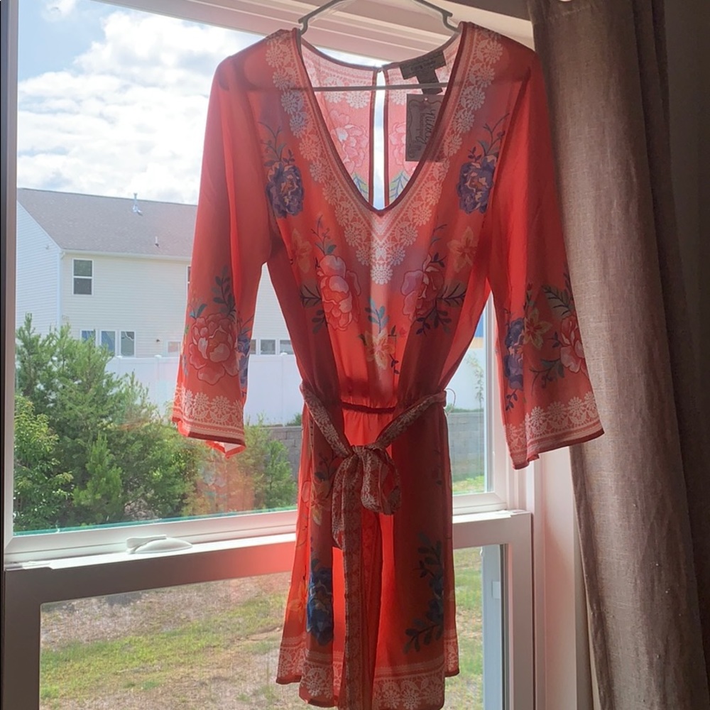 Beautiful open back romper